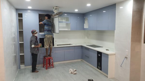 Nội thất ván công nghiệp cao cấp nhà anh cường quận 6