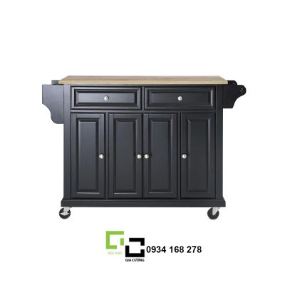 Đảo bếp gỗ  tự nhiên 04