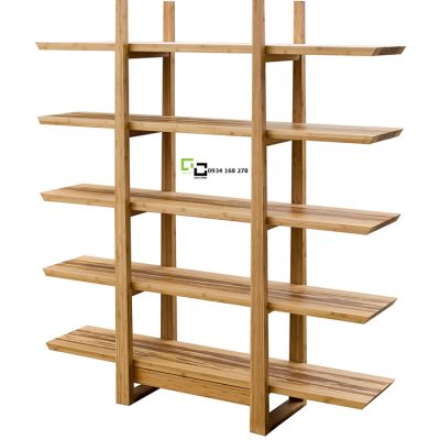 Kệ sách gỗ tự nhiên hiện đại 34