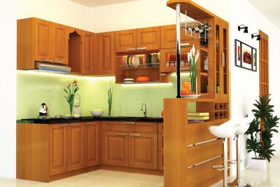 Tủ Bếp Gỗ Tự Nhiên