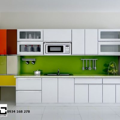Tủ bếp chữ i 07