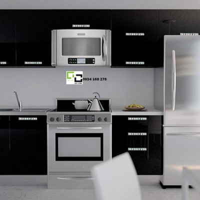 Tủ bếp chữ i 24