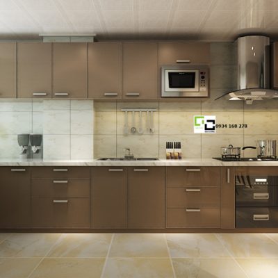 Tủ bếp chữ L 15