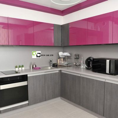 Tủ bếp chữ L 26