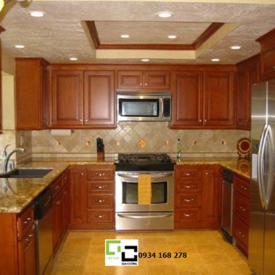 Tủ bếp chữ U 26