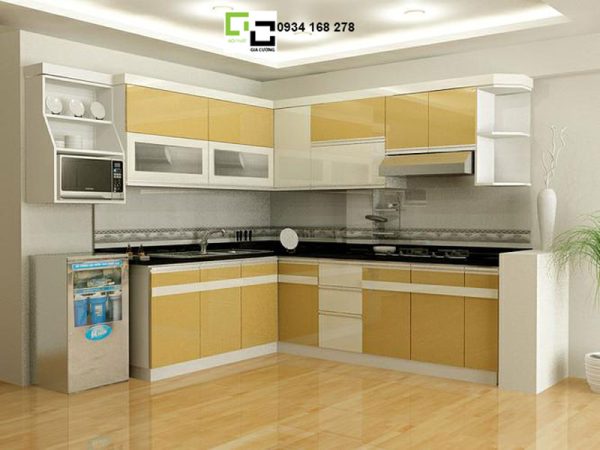 Mẫu tủ bếp giá rẻ 32