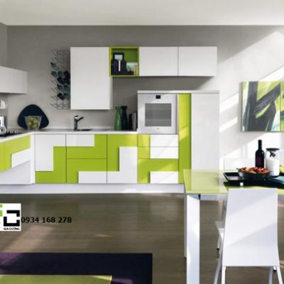 Tủ bếp laminate hiện đại 33