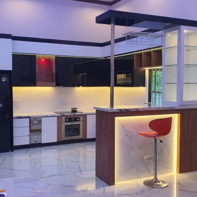 Tủ bếp nhựa nhà vườn nhà anh thy ở gia lai