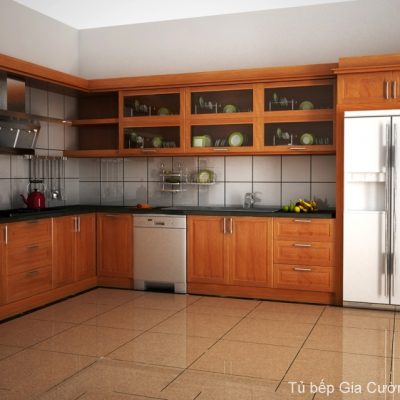 Tủ bếp gỗ Xoan đào