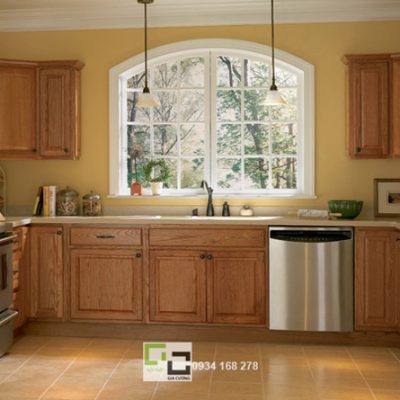 Tủ bếp gỗ tự nhiên 20