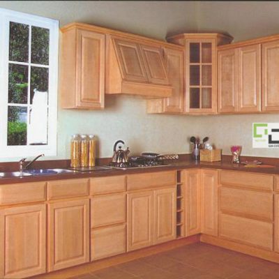 Tủ bếp gỗ sồi 03