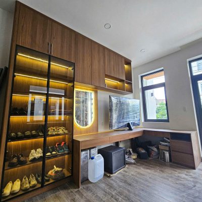 HOÀN THIỆN NỘI THẤT GỖ TÂN CỔ ĐIỂN