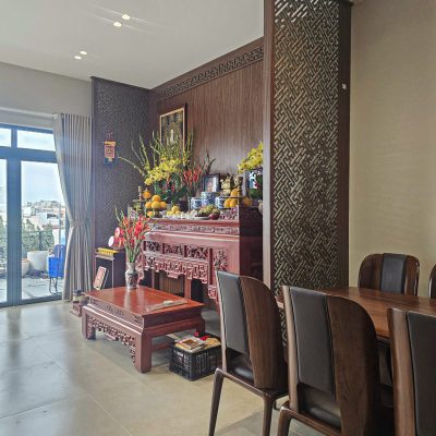 BẾP, PHÒNG ĂN, KHÔNG GIAN THỜ VÀ TỦ TRƯNG BÀY