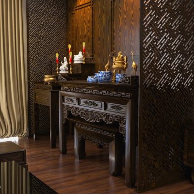 THIẾT KẾ NỘI THẤT CĂN HỘ CHUNG CƯ PHONG CÁCH HIỆN ĐẠI KẾT HỢP TRUYỀN THỐNG